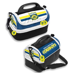 North Queensland QLD Cowboys NRL Retro Design Insulated School Lunch Box dome Cooler BAG