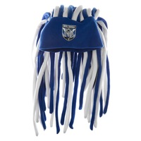 NRL Canterbury Bulldogs Dreadlock Hat Cap Beanie Game Day Party Gift