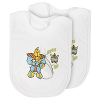 NRL Gold Coast Titans infant BABY Bibs Set of 2 BORN A FAN