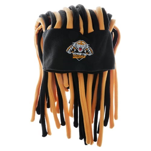 NRL Wests Tigers Dreadlock Hat Cap Beanie Game Day Party Gift