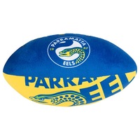 Parramatta Eels NRL Plush Football Ball Soft Sublimated Team Jersey Print