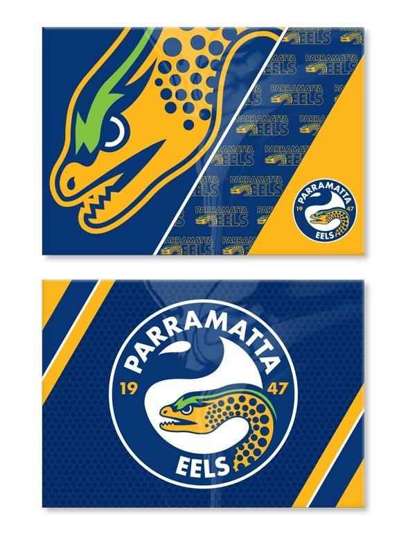 Buy Parramatta Eels NRL Rugby League Fridge Magnet - Set of 2 Magnets ...