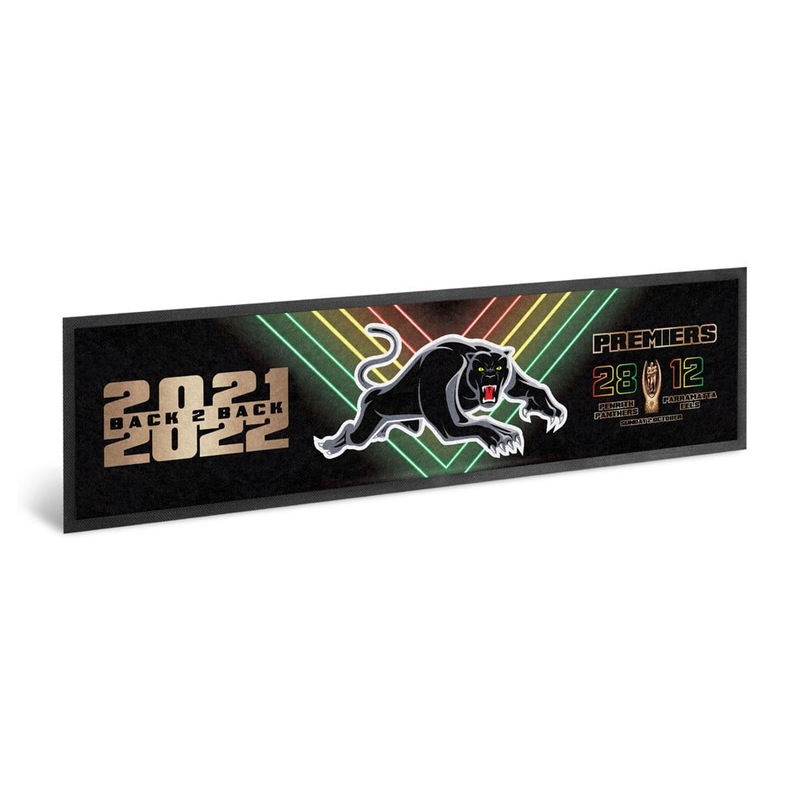 Buy Penrith Panthers NRL Back To Back Premiers Premiership 2022 Bar Mat