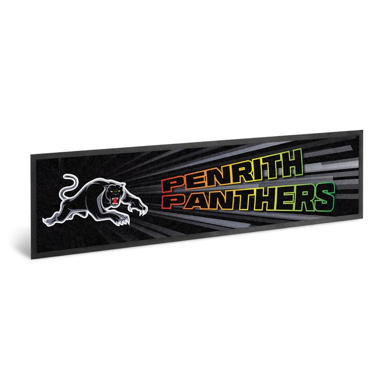 Buy Penrith Panthers NRL Bar Mat Runner Team Logo Special Edition 2024