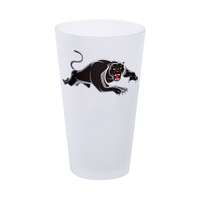 Penrith Panthers NRL FROSTED Conical Glass 450ml
