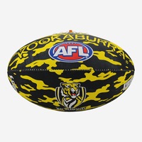 Richmond Tigers AFL Size 5 Camo Synthetic Footy Football