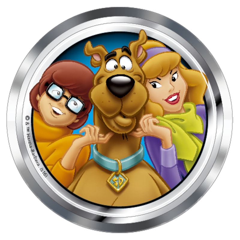 Buy Scooby-Doo Velma Scooby Daphne Premium 3D Chrome Decal Sticker ...