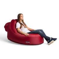 Softybag Chair Adult Beach Pool Lounge Music Festival - Chilli Red