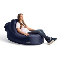 Softybag Chair Adult Beach Pool Lounge Music Festival - Navy Blue