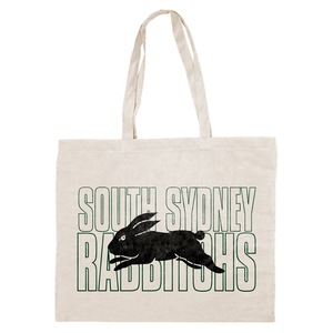 South Sydney Rabbitohs NRL Canvas Tote Carry Shopping Grocery Bag