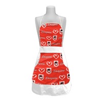 St George Illawarra Dragons NRL Retro Ladies Apron Mothers Day Gift Kitchen Cooking BBQ