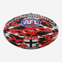 St Kilda Saints AFL Size 5 Camo Synthetic Footy Football
