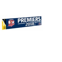 Sydney Roosters NRL 2018 Premiership Premiers Grand Final Car Bumper Sticker