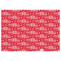 Sydney Swans AFL Gift Wrapping Paper School Book Covering