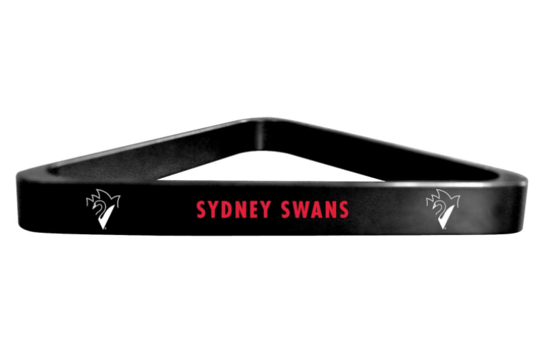 Sydney Swans AFL Kelly Pool Snooker Billiard Table Ball Triangle Rack