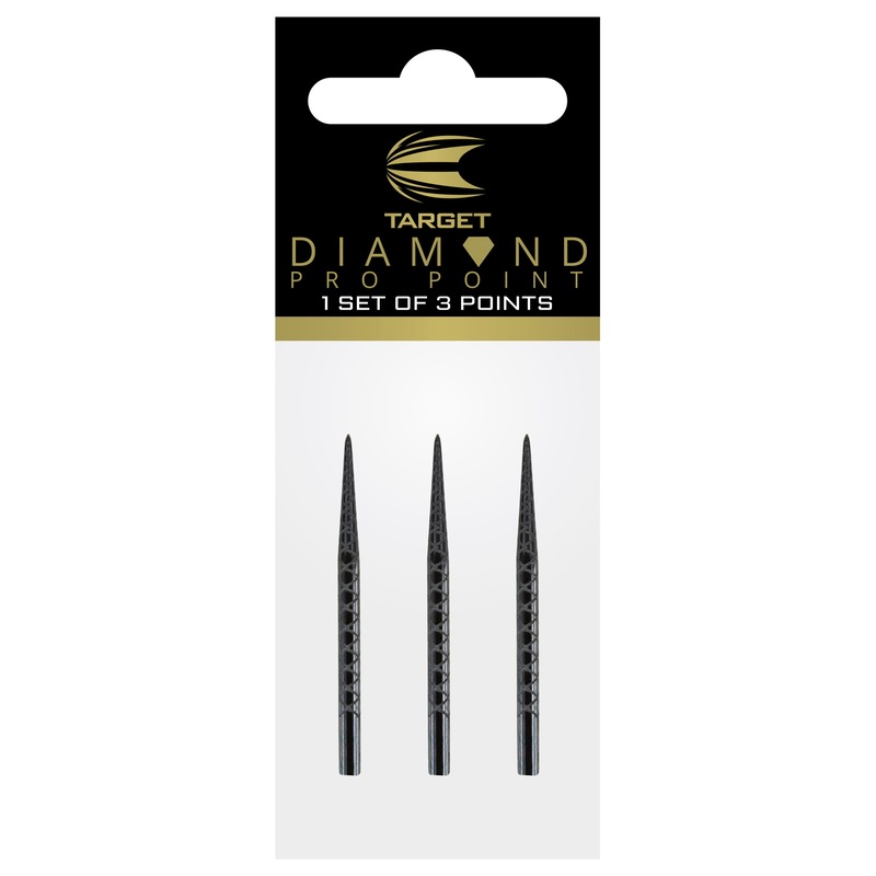 Buy Target Dart Board Laser Etched Diamond Pro Darts Points Black