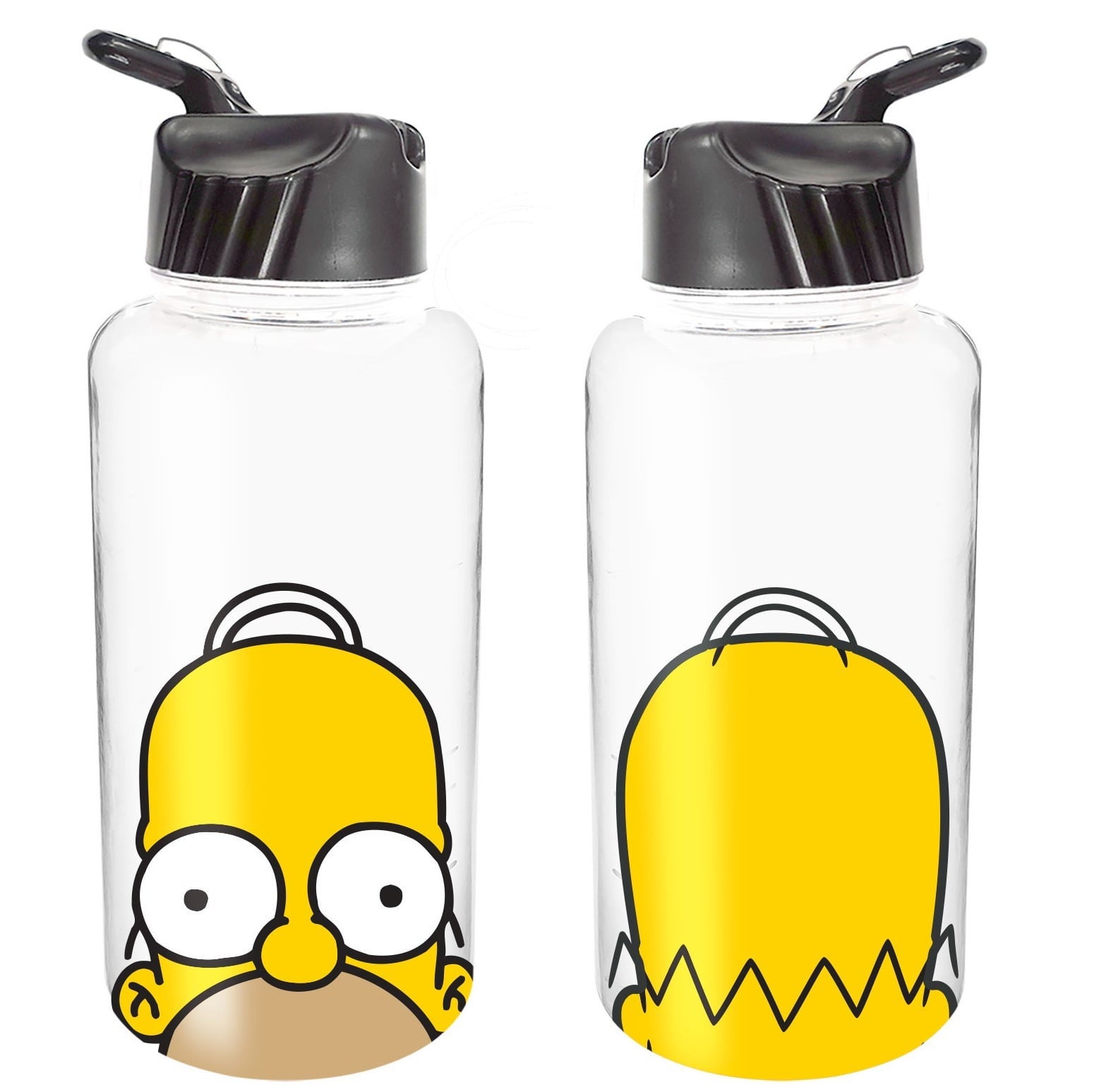 The Simpsons Homer Design Plastic Water Drink Bottle