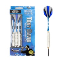 Formula Sports Tony David Nickel Silver Dart Board Darts