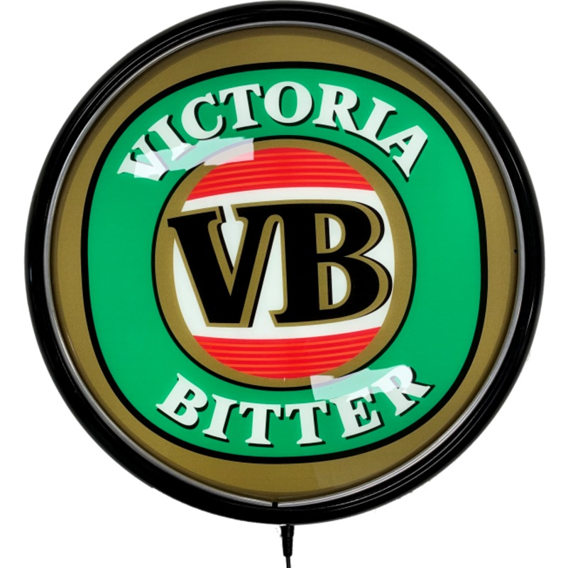 Buy VB Victoria Bitter Beer LED Bar Lighting Wall Sign Light Button
