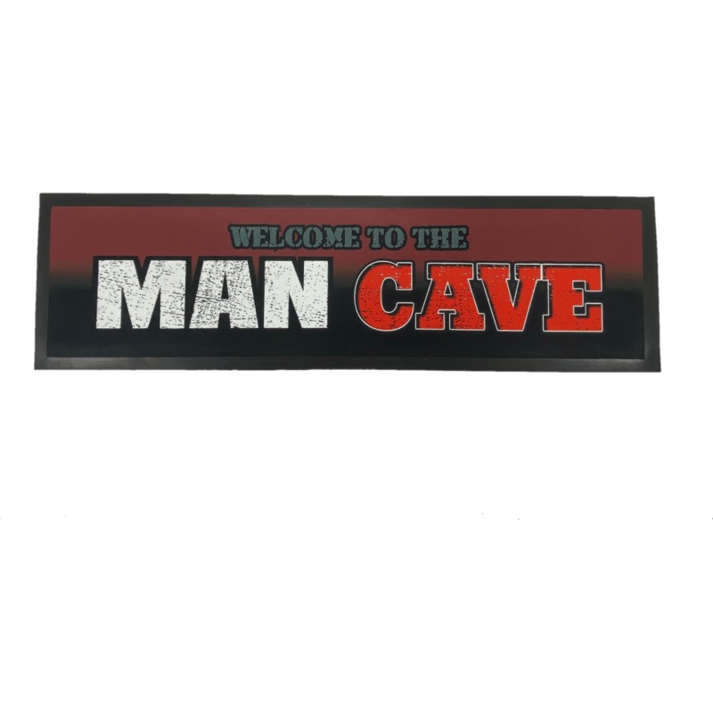 Buy To The Man Cave Bar Runner Mat MyDeal