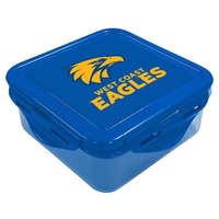 West Coast Eagles AFL Sandwich Snack Container Lunch Box