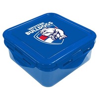Western Bulldogs AFL Sandwich Snack Container Lunch Box