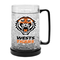 Wests Tigers NRL Freeze Beer Stein Frosty Mug Cup
