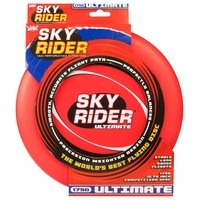 Wicked Sky Rider Ultimate Frisbee Flying Disc Beach Toy Fun Game RED