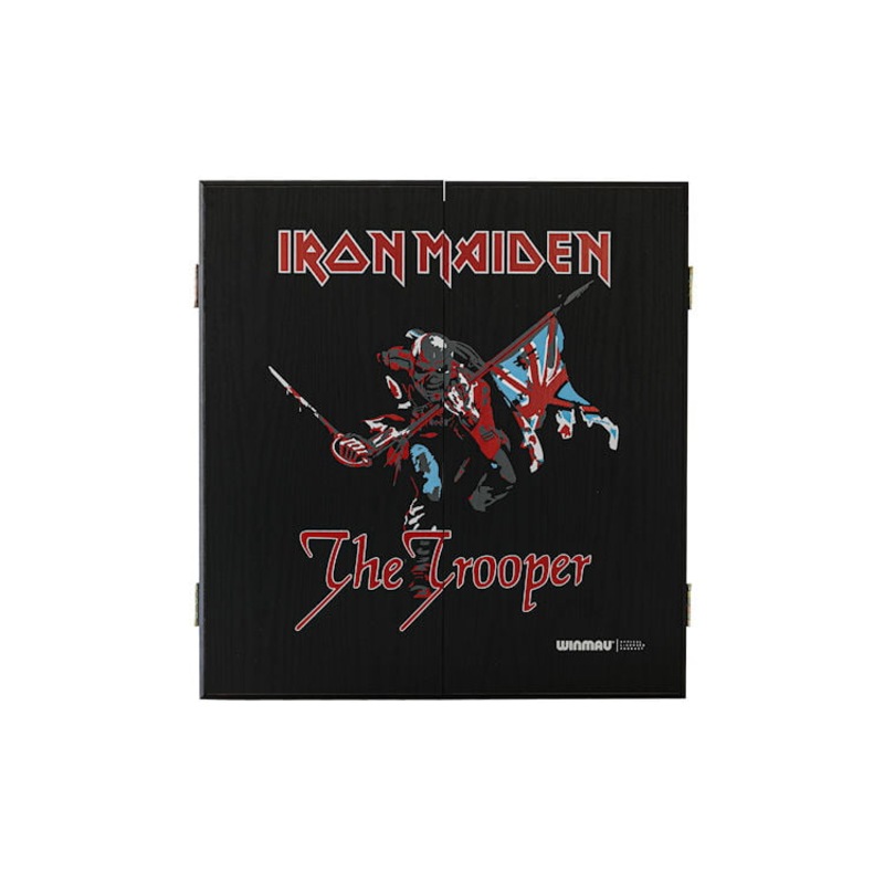 Buy WINMAU Iron Maiden The Trooper Dart Board MyDeal