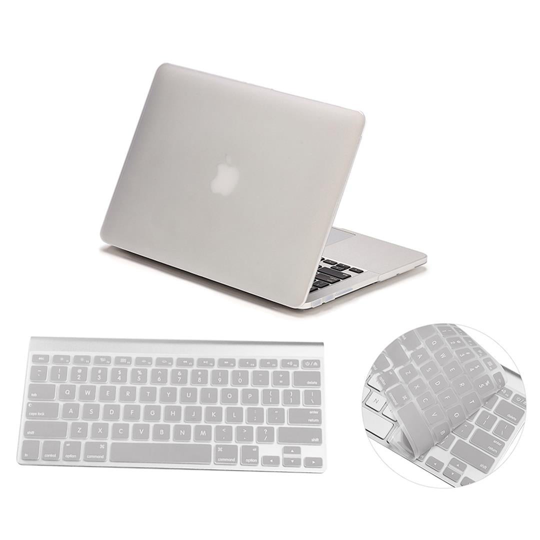 Matte Hardshell Case + Keyboard cover for Apple Macbook