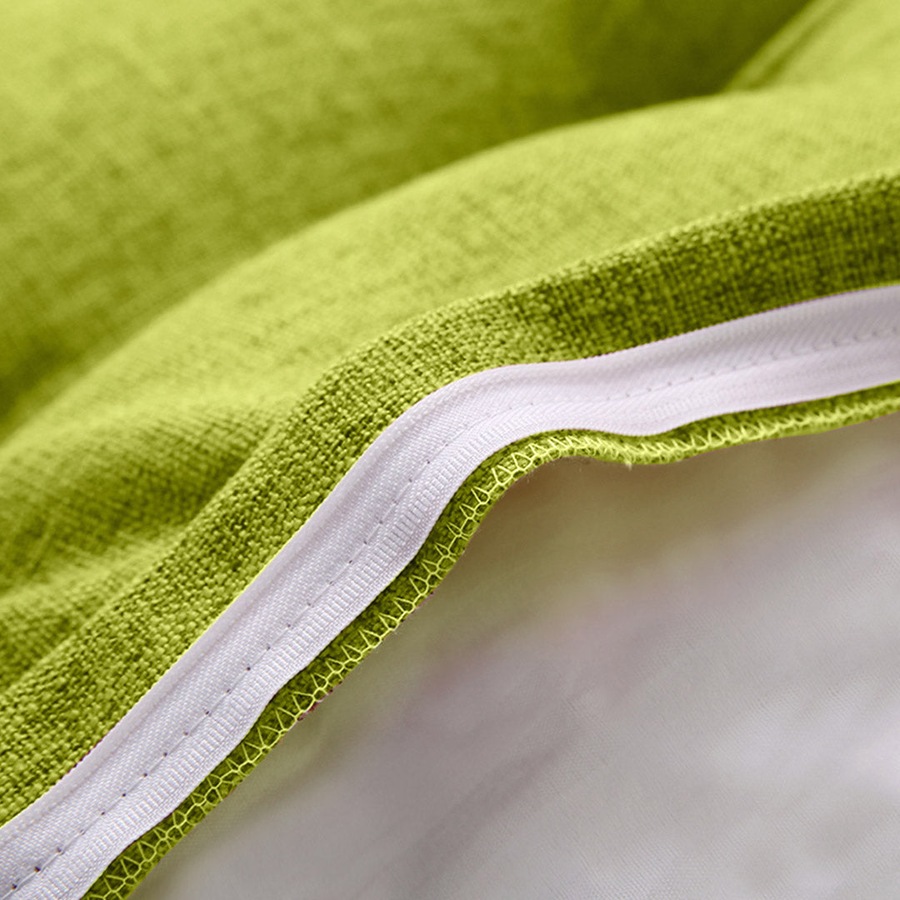 SOGA 2X 150cm Green Triangular Wedge Bed Pillow Headboard Backrest Bedside Tatami Cushion Home Decor