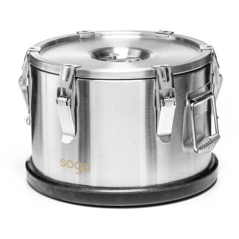 Buy SOGA 10L 304 Stainless Steel Insulated Food Carrier Warmer