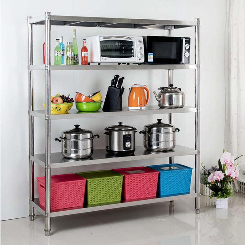 Stainless Steel Kitchen Shelving Unit