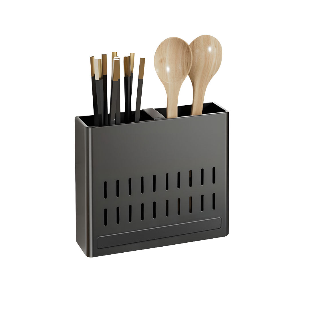 Buy SOGA Wall Mounted Kitchen Utensil Storage Rack Spoon Fork Chopstick ...