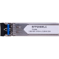 1.25G SFP SM LC 20KM Module Dual Fibre 1310NM Ethernet Pluggable Transceiver BLK