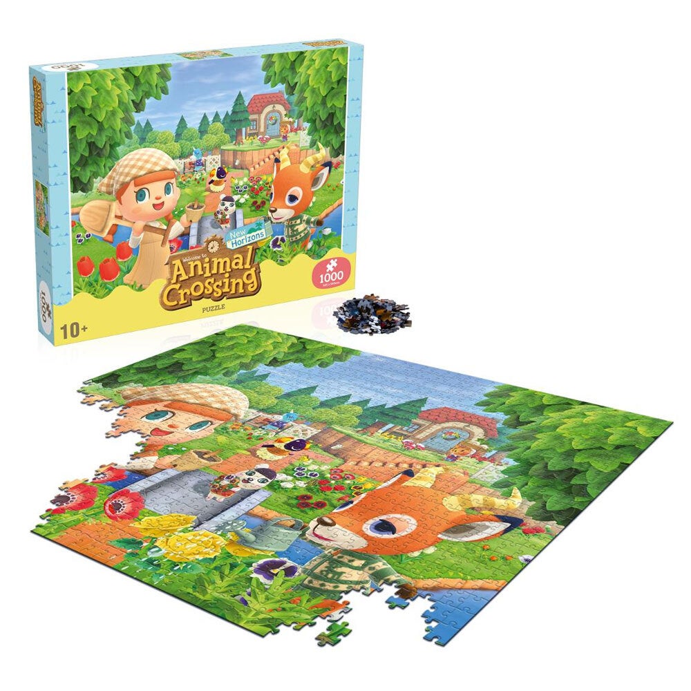 1000pc Animal Crossing New Horizons Jigsaw Puzzle Kids 8y+ Educational Toy/Game