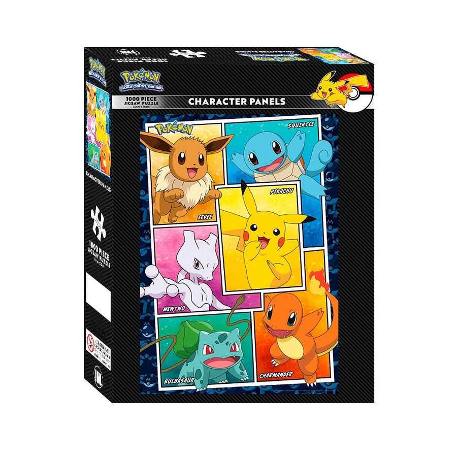 Buy 1000pc Pokemon Character Panels Jigsaw Puzzle Kids/Family Play Toy ...