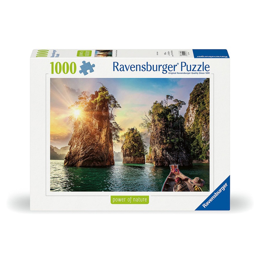 Buy 1000pc Ravensburger The Rocks In Cheow Thailand Family Jigsaw ...