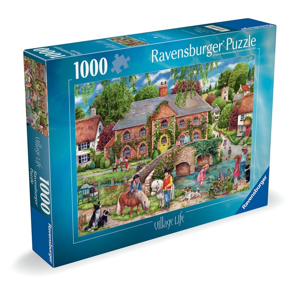 Buy 1000pc Ravensburger Village Life Jigsaw Puzzle Kids/Children Game