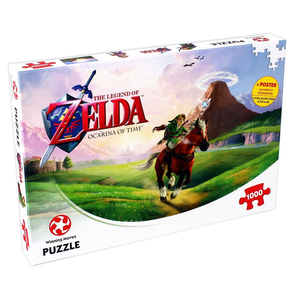 1000pc The Legend of Zelda Ocarina of Time 68.3cm Jigsaw Puzzle Adults Toy 14y+