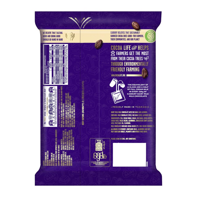 Buy 10pc Cadbury Dairy Milk Share Pack Fruit & Nut Chocolate/Candy