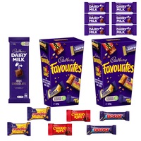 13pc Cadbury Favourites Kids/Family Showbag w/Favourite Boxes/Crunchie/Boost