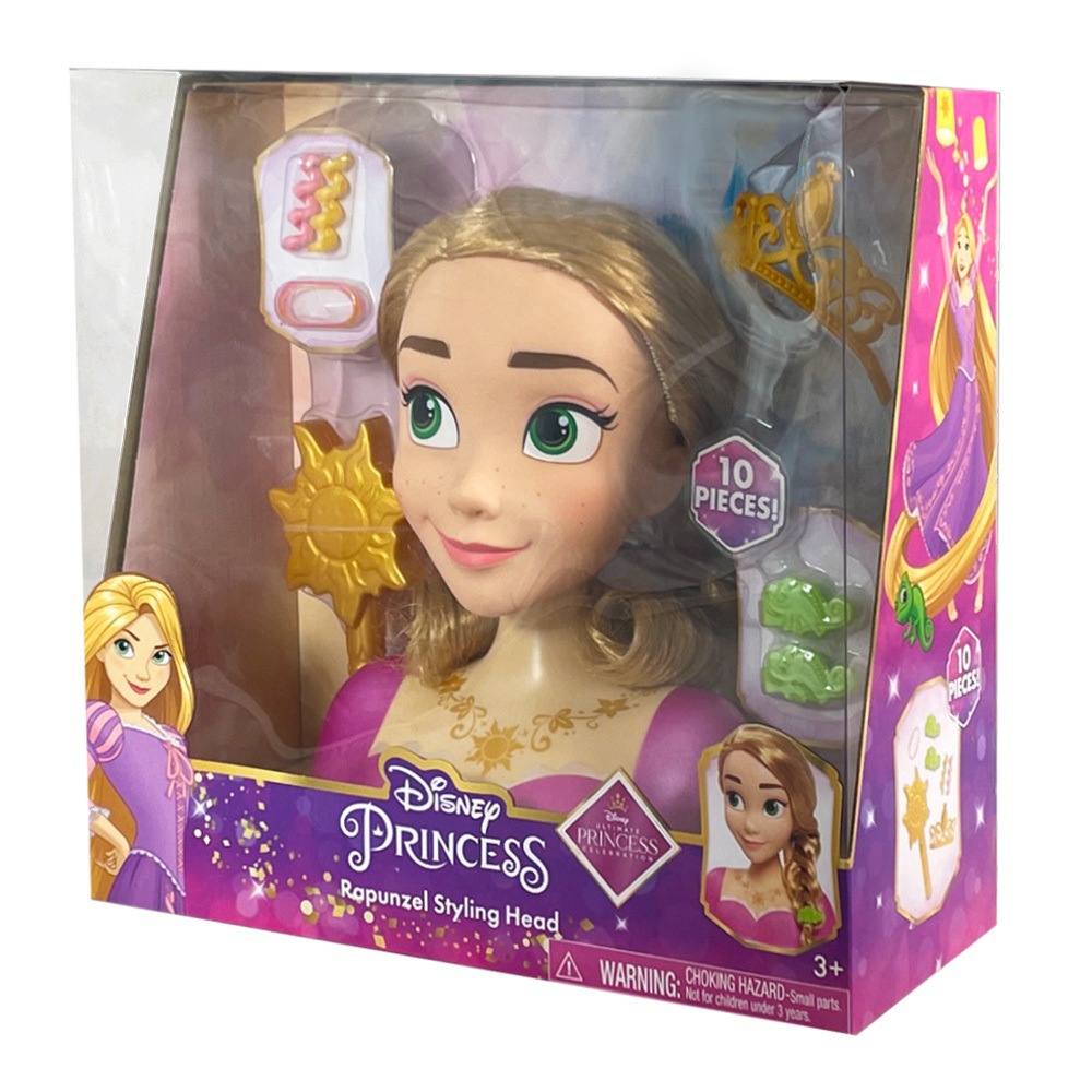 disney princess rapunzel styling head doll