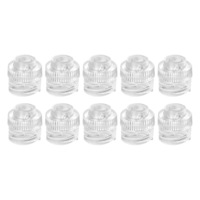 10pc Jura Interchangeable Milk Spout Spare Set For Coffee Machine Frother Clear