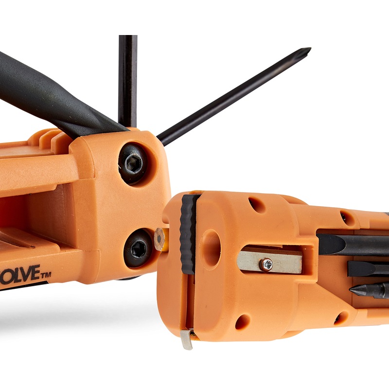 10pc Resolve Home Pocket MultiTool Set Screwdriver/Philips/Level/Stud