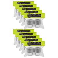 10x 40PK Lemon & Lime 7.5cm Aluminium Oven Baking Cups Round Cupcake Mould/Mold