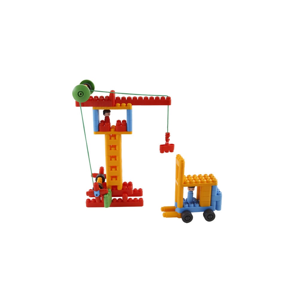 Buy 110pc Poly M Engineering Build & Play Block Set Building Toy Kids ...