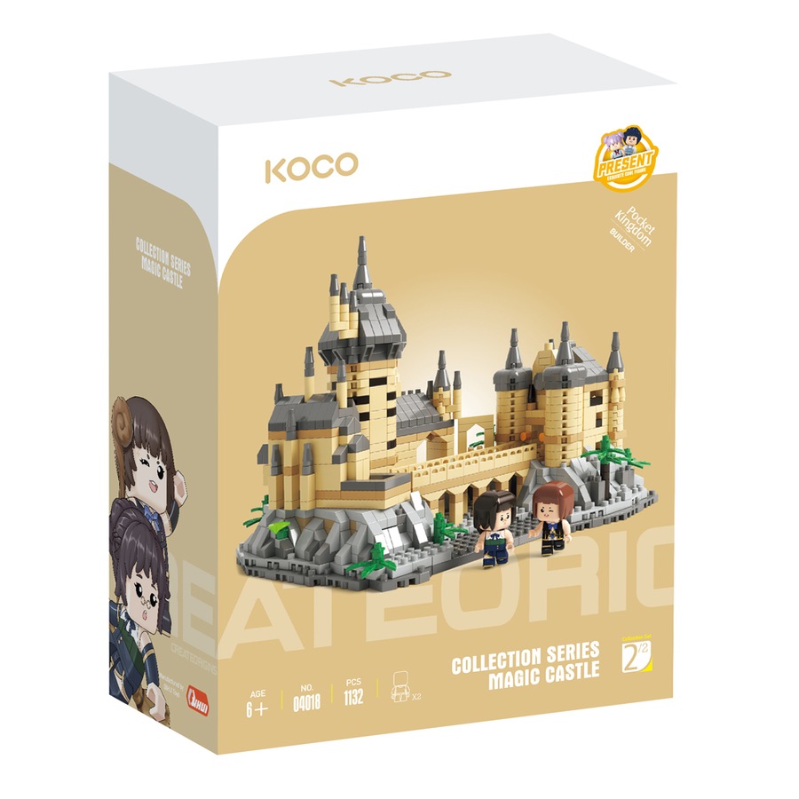 Buy 1132pc Koco Magic Castle Kids/Children Building Bricks/Blocks ...
