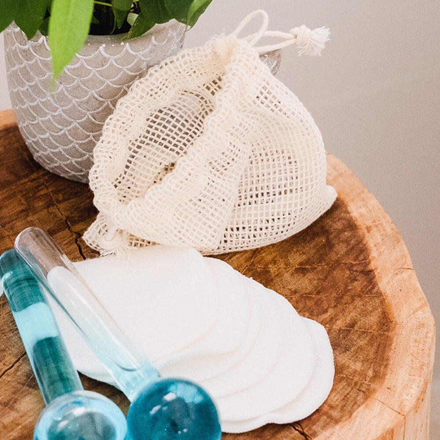 12pc Annabel Trends Spa Trends Bamboo Cleansing Pads Facial Care Reusable