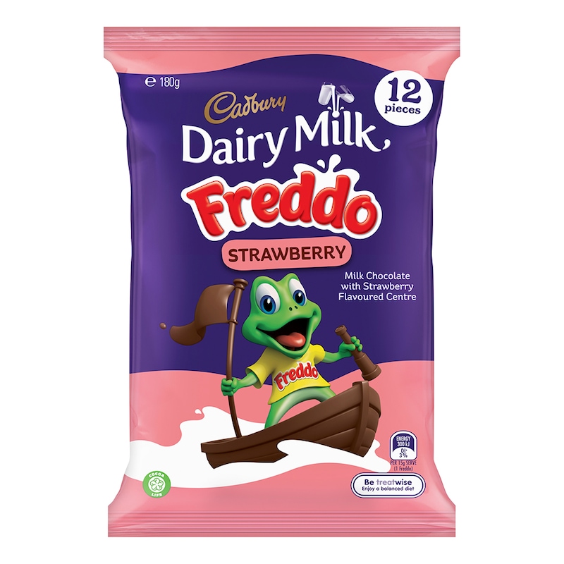 Buy 12pc Cadbury 168g Dairy Milk Chocolate Strawberry Freddo Sharepack Choco Treats Mydeal